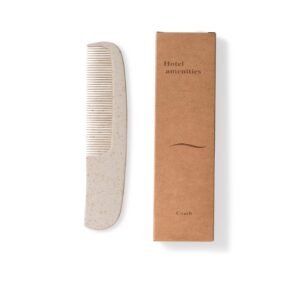 Ecological comb (made of corn starch) in an ecological box (kraft) - 500 pieces