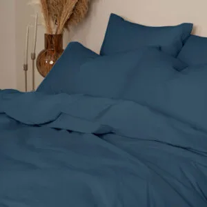 Cotton Feelings 121 Sea Blue Double Duvet Cover (200x250)