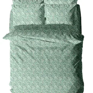 Menta Emprimé 460 Aqua Single Duvet Cover (170x250)
