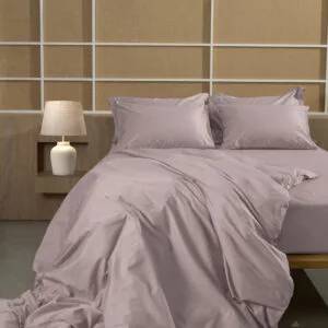Omnia Powder Cotton-Satin Duvet Cover, King Size (220x240)
