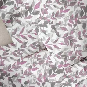 Menta Embrimé 050 Violet Single Duvet Cover (170x250)