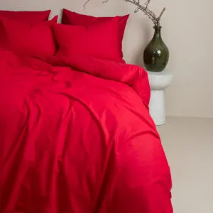 Cotton Feelings 113 Red Double Duvet Cover (200x250)