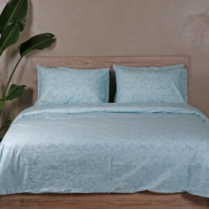 Cotton Feelings 2040 Aqua King-Size Duvet Cover (230x250)