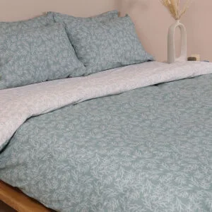 Cotton Feelings 2052 Aqua King-Size Duvet Cover (230×250)