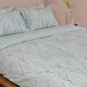 Cotton Feelings 2054 Aqua King-Size Duvet Cover (230×250)