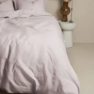 Cotton Feelings 106 Light Gray King-Size Duvet Cover (230x250)