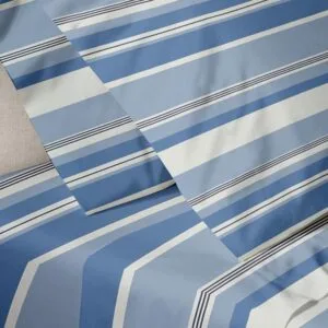 Menta Embrimé 550 Blue King-Size Duvet Cover (230x250)