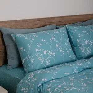 Cotton Feelings 924 Aqua Single Duvet Cover (170x250)