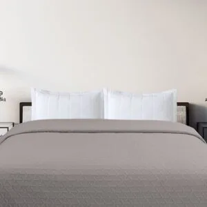 Solar Light Grey Single Duvet (160x220)
