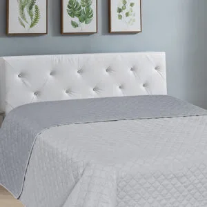 Fiber Grey/Dark Grey King-Size Duvet Cover (220x240)