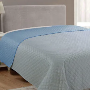 Fiber Grey/Blue King-Size Duvet (220x240)