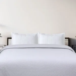 Voielo Light Grey King-Size Duvet Cover (220x240)