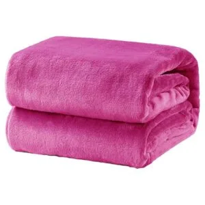 Velour 29 Rose Velvet Blanket, King Size (220x240)