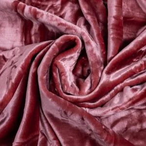 Iris Coral Single Velvet Blanket (160x220)