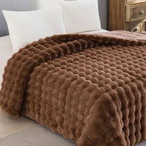 Rabbit Mocha King Size Duvet Cover (240x250)