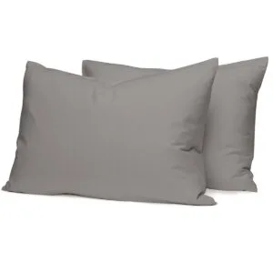 Cotton Feelings 122 Paloma Grey Pillowcases, 50x70