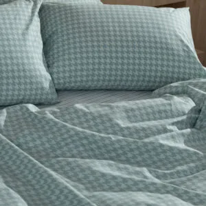 Cotton Feelings 2064 Aqua Pillowcases, 50x70
