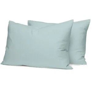 Cotton Feelings Pillowcases 114 Light Aqua 50x70