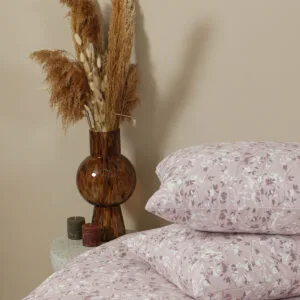 Menta Emprimé 320 Lila Pillowcases, 50x70