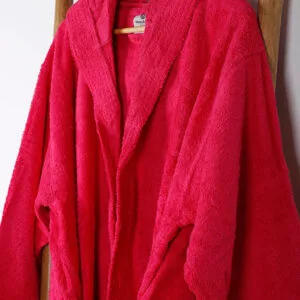 Mini Fuchsia Bathrobe, Medium
