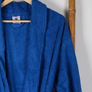Sato Blue Bathrobe, Medium