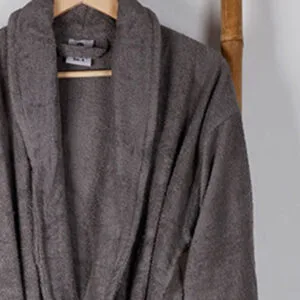 Sato Grey Medium Bathrobe