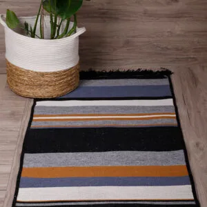 Peny Grey Woven Rug, 70x120