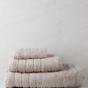 Dory 11 Medium Beige Hair Towel, Set of 3