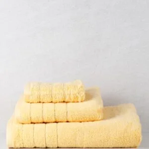 Dory 6 Yellow Hair Towel Set of 3