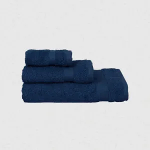 Ameli Blue Towel Set, Bath Set (30x50, 50x100, 80x150)