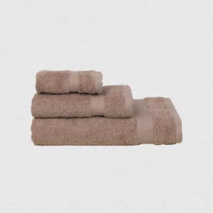 Ameli Mocha Towel Set Bath Set (30x50-50x100-80x150)