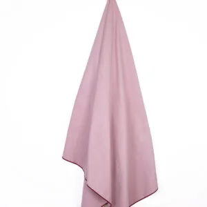 Sea View Beach Towel, Dusty Pink, 50x85