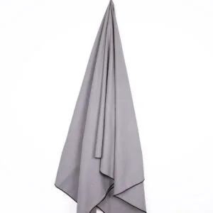 Sea View Grey Beach Towel 85x190
