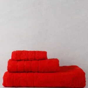 Dory 3 Red Face Towel (50x100)