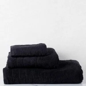 Dory 21 Black Bath Towel (80x150)
