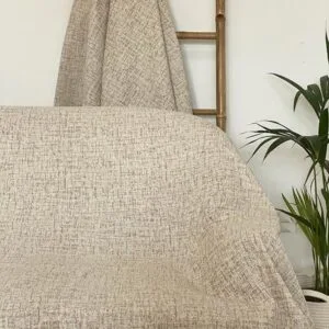 Lito 1 Beige Throw Pillow, 2-Piece Set (2-Seater – 3-Seater)