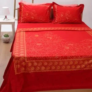 Satin Printed Sheet Set 30272, King Size (235x260)