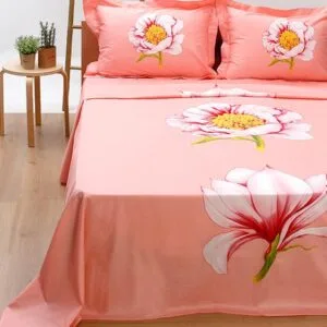 Satin Printed Sheet Set 40432 King Size (235x260)