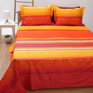 Satin Printed Sheet Set 50204, King Size (235x260)