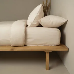 Cotton Feelings Flat Sheet 109 Sand King Size (235x270)
