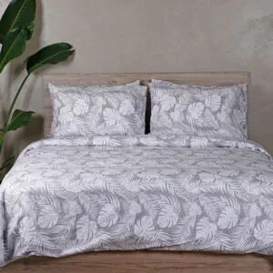 Cotton Feelings 2038 Grey Single Sheet Set (165x270)