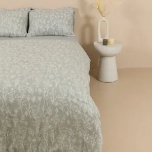 Cotton Feelings 2050 Grey Single Sheet Set (165x270)