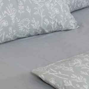 Cotton Feelings 2050 Grey Single-Size Fitted Sheet Set (105x205+30)