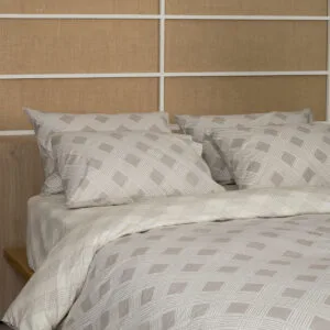 Cotton Feelings 2072 Beige Single-Size Fitted Sheet Set (105x205+30)