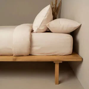 Cotton Feelings 109 Sand Single Sheet Set with Elastic (105x205+30)