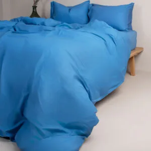 Cotton Feelings 104 Blue Single Sheet Set (165x270)