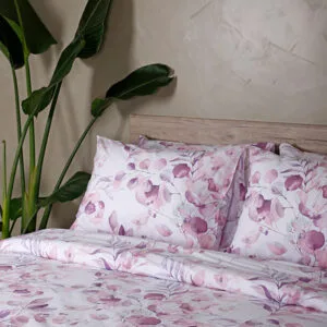 Cotton Feelings 932 Lila Single Sheet Set with Elastic (105x205+30)
