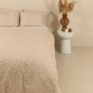 Cotton Feelings 2052 Beige Double Bedding Set (200x270)