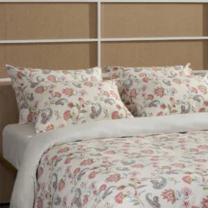 Cotton Feelings 2068 Ecru Double Sheet Set with Elastic (150x205+30)