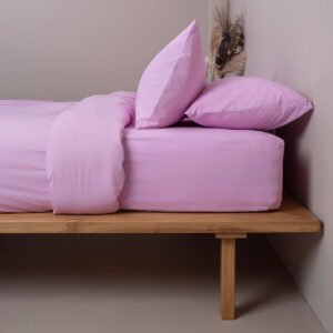 Cotton Feelings 102 Lila Double Sheet Set with Elastic (150x205+30)